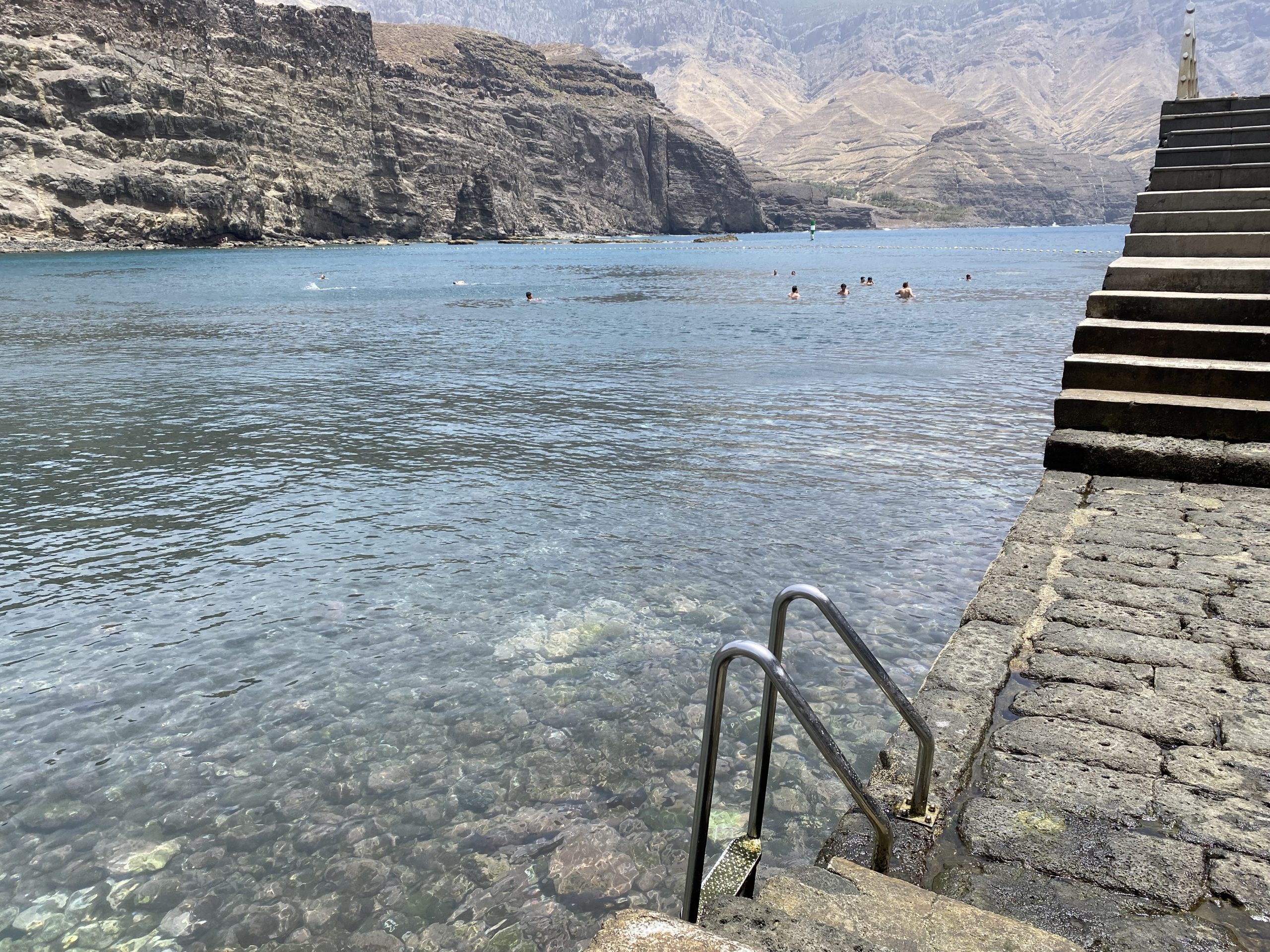The old dock of Agaete